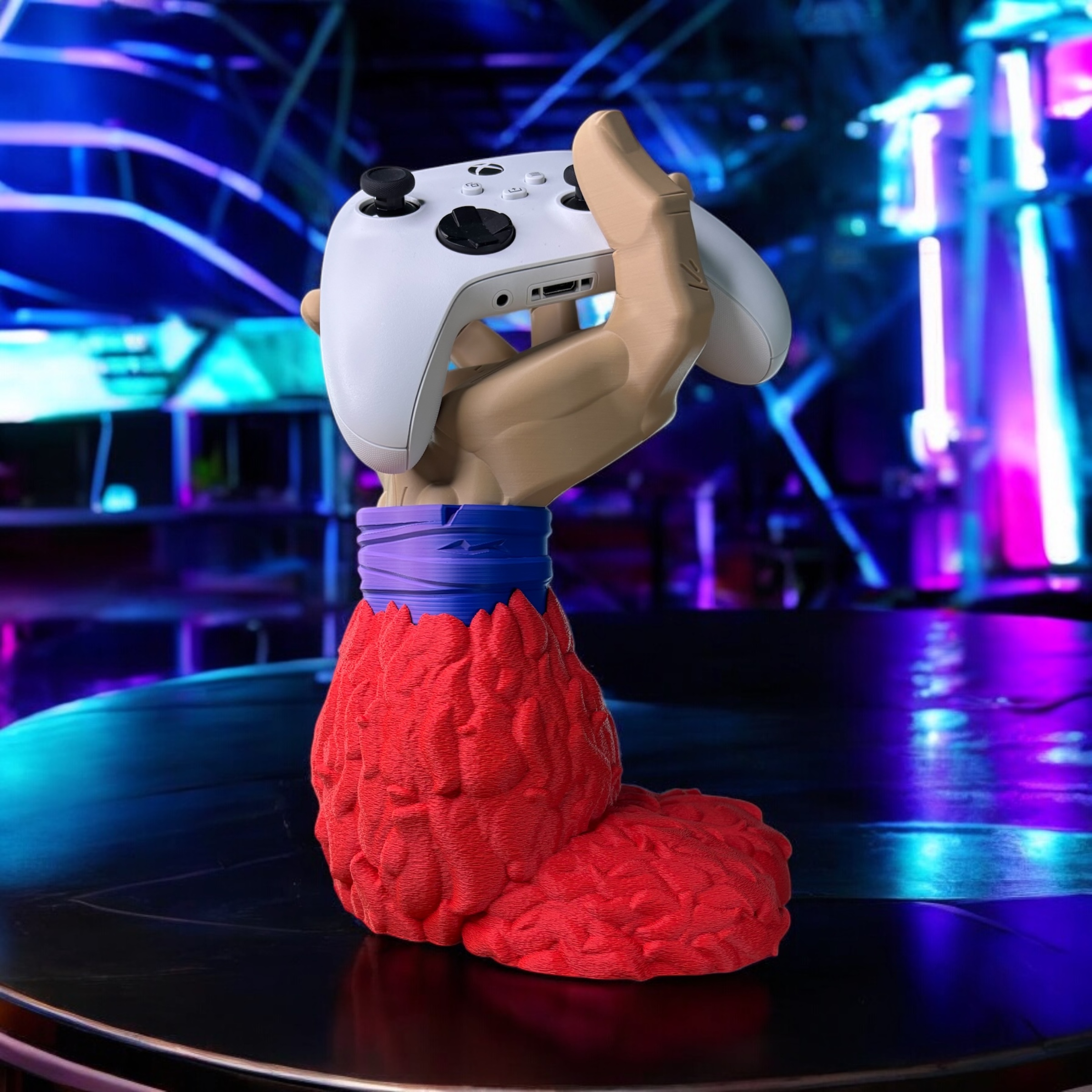 Soporte mando Goku SSJ4 Dragon Ball 3D